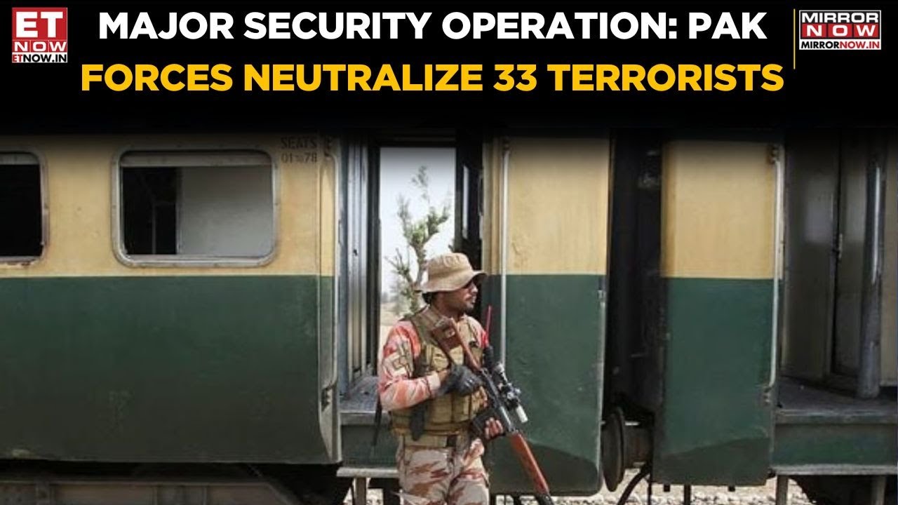 Pakistan Train Hijack: 346 Hostages Freed, 30+ Militants Killed in Major Rescue Operation | Top News