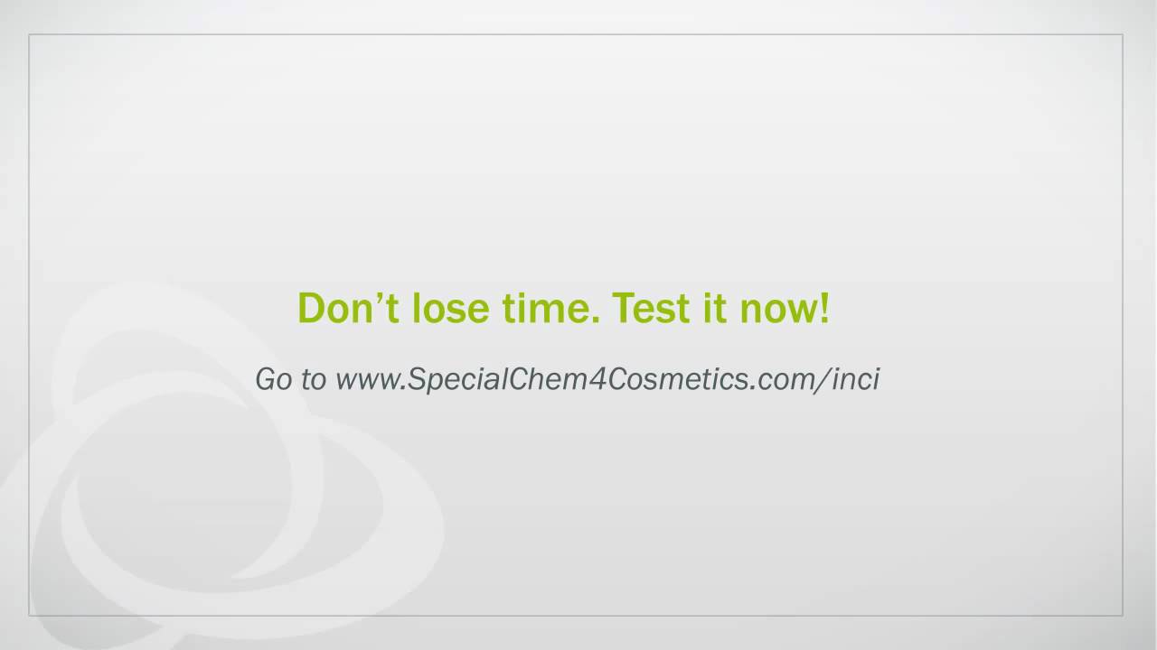 What is INCI? (International Nomenclature of Cosmetic Ingredients)