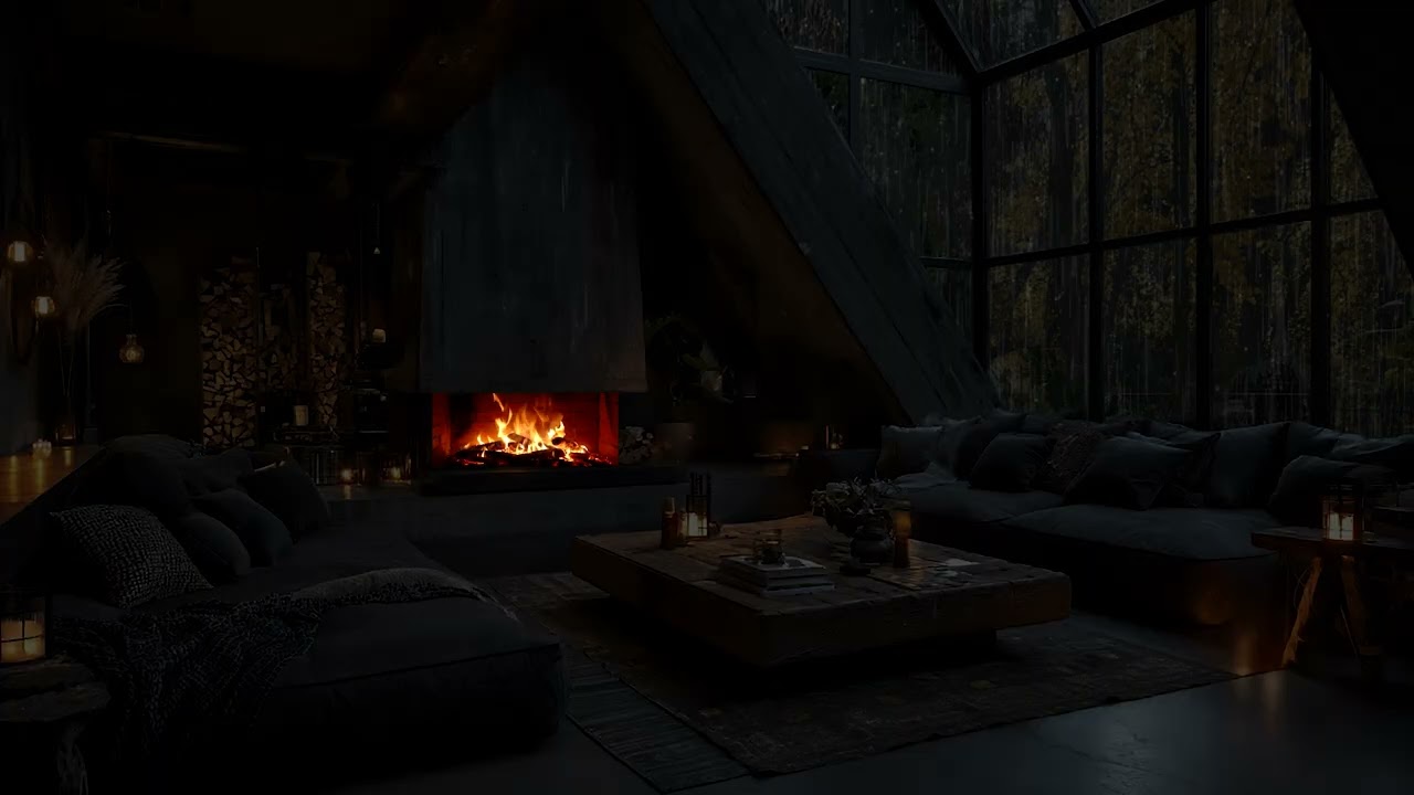 Gentle Afternoon Rainfall in Nature with Soft Rain Sounds for Relaxation, Sleep and Calm Mind