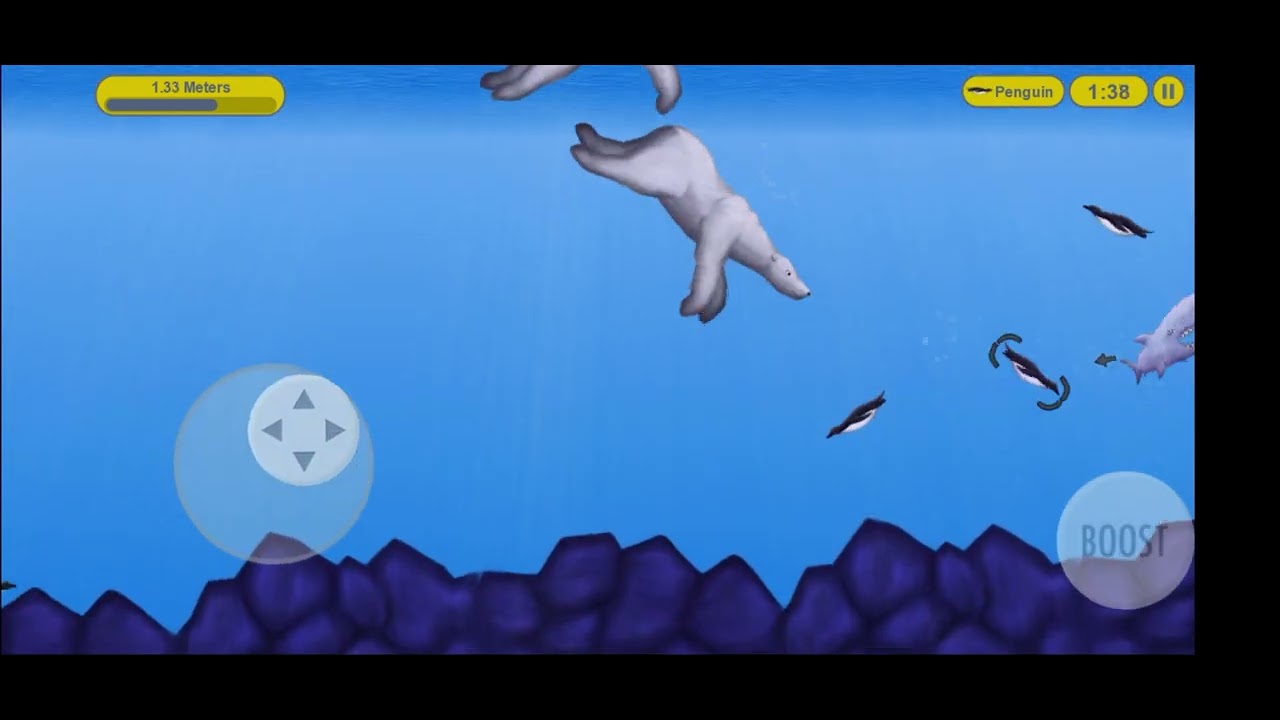 Tasty blue !! Story of a Little Shark