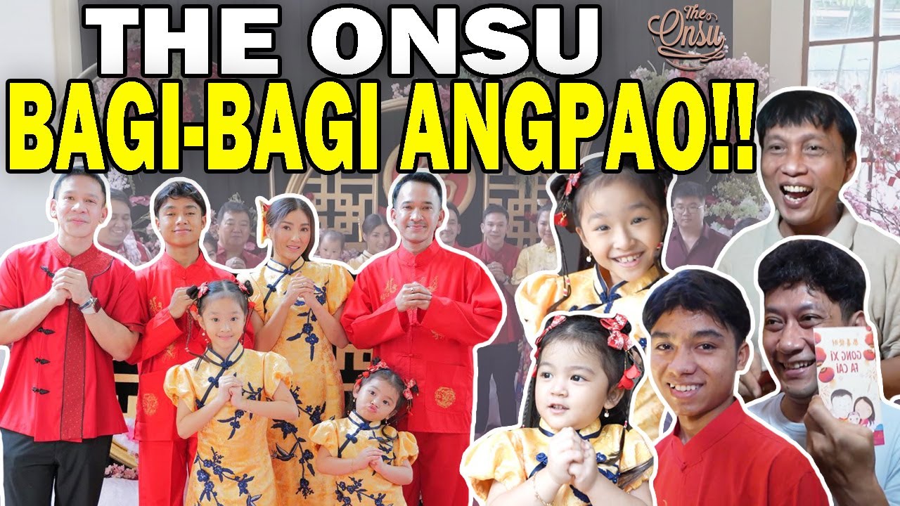 IMLEK BAGI-BAGI ANGPAO‼️ GONG XI FA CAI‼️| THE ONSU FAMILY