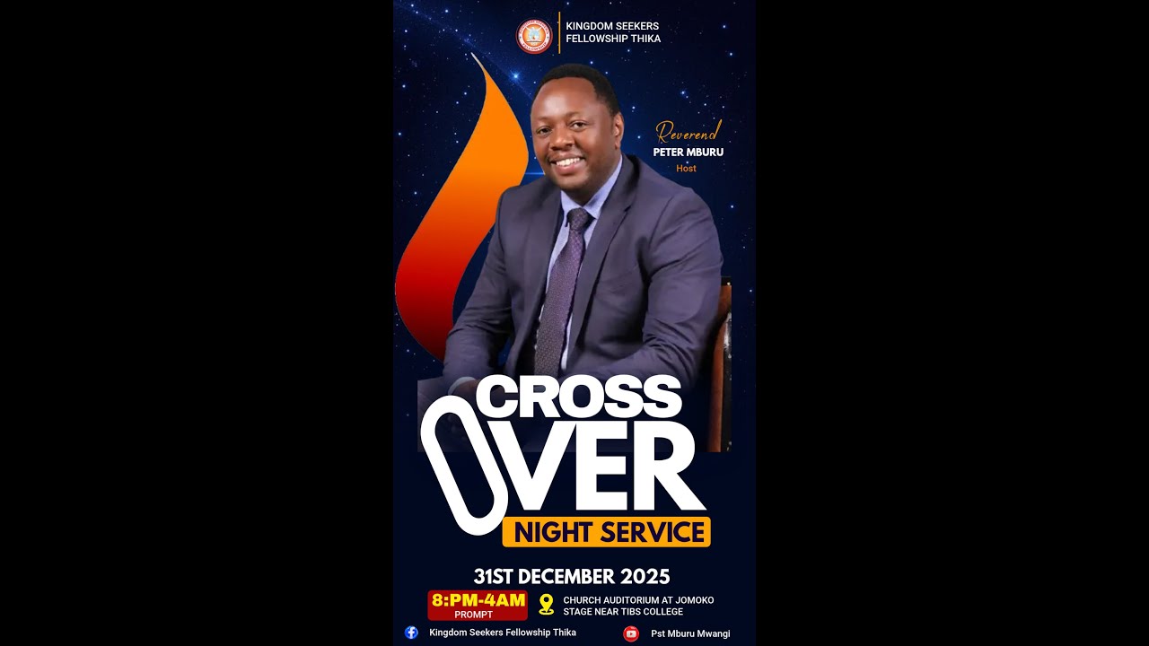 2026 12TH YEAR OF GOD'S GLORY  II KINGDOM  SEEKERS FELLOWSHIP THIKA  II  31st DEC 2025.