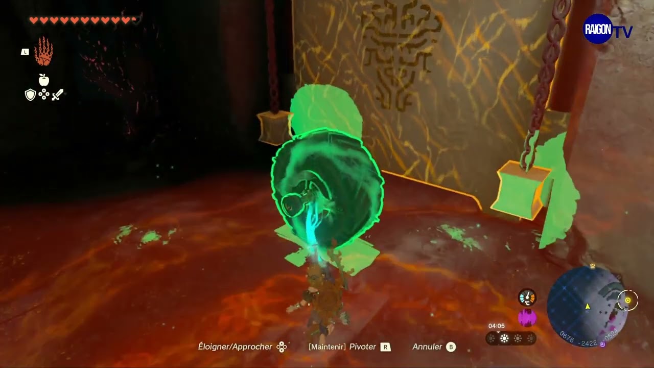 Atelier du bras gauche Zelda Tears of the kingdom Soluce usine de golem