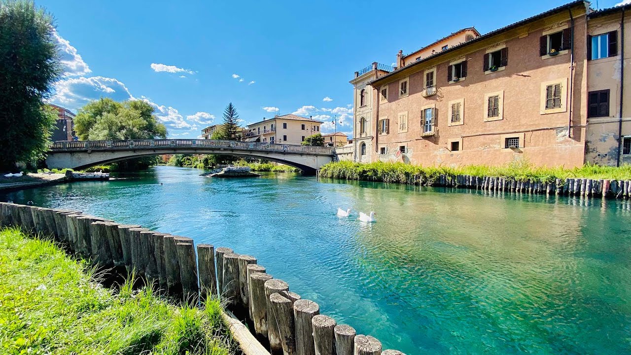 Rieti, vista dal drone