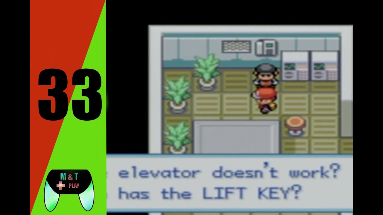 Pokemon FireRed Full Guide - Episode 33: Rocket Hideout Part One (To the Lift Key!)