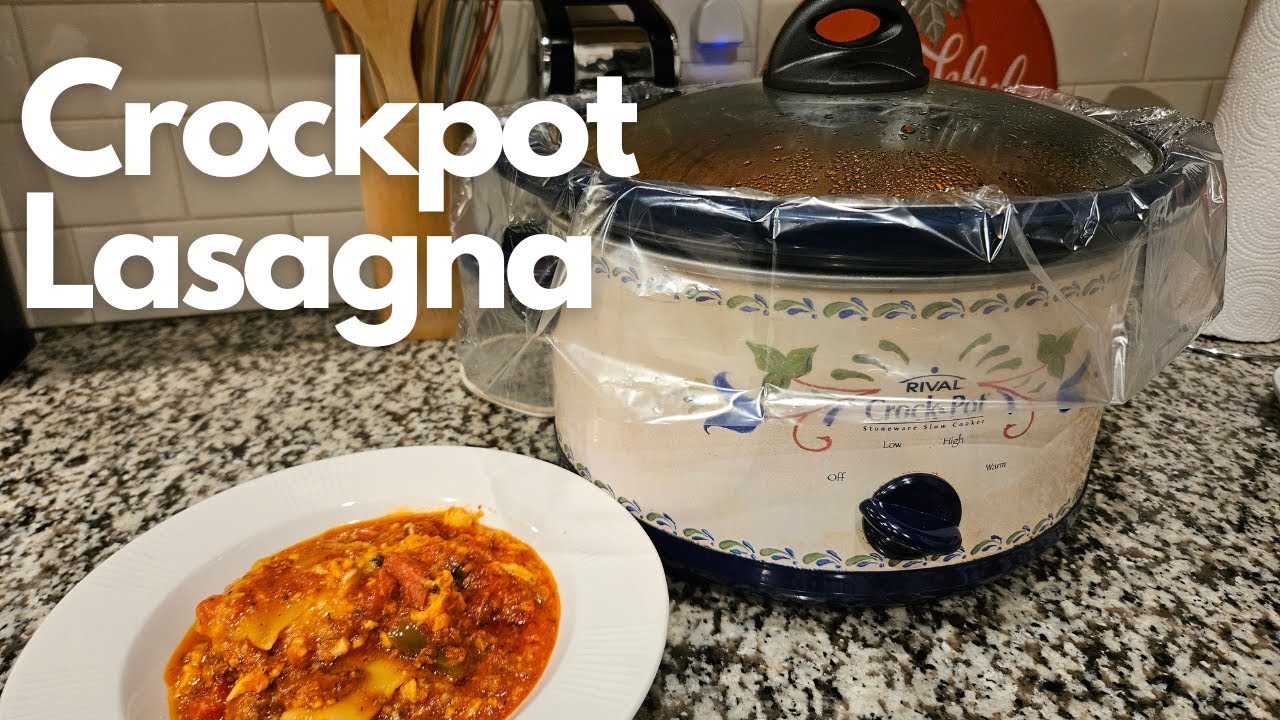 Crocktober ~ Crockpot Lasanga | 1 Crockpot Meal Every Sunday in October