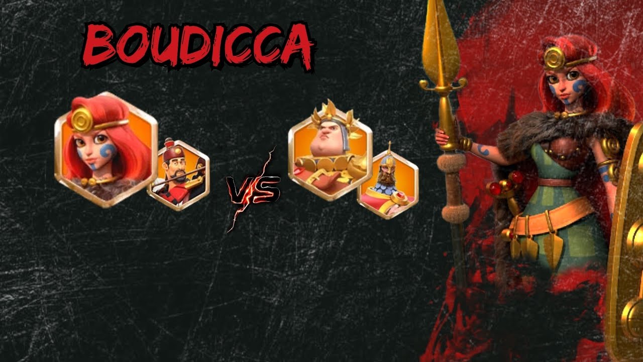 Rise of Kingdoms ~ Boudicca/YSG - Bertrand/Nevsky