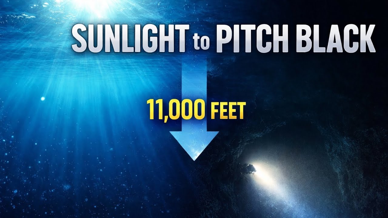 Sunlight to Pitch Black — 11,000 Feet Into the Abyss