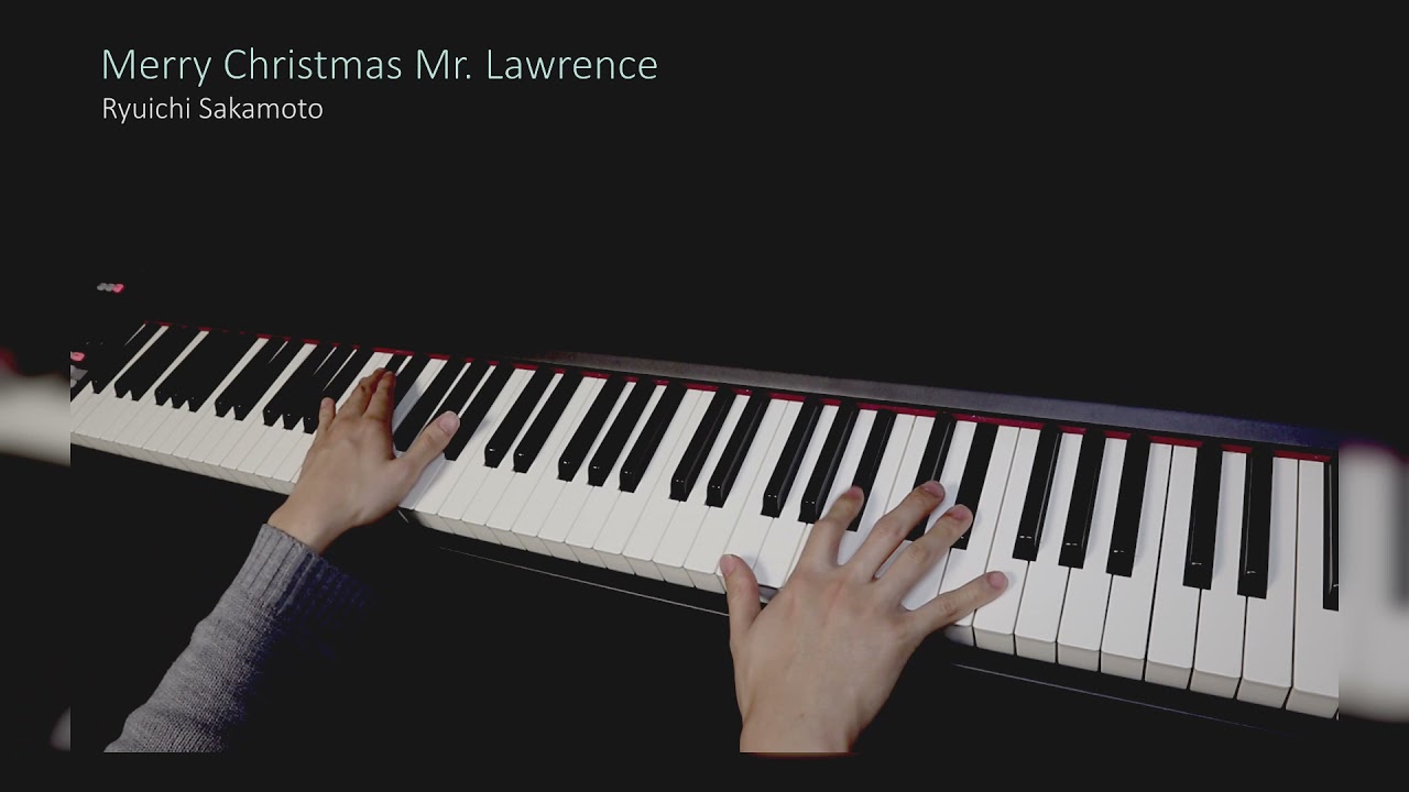 Ryuichi Sakamoto - Merry Christmas Mr. Lawrence (Piano Cover)