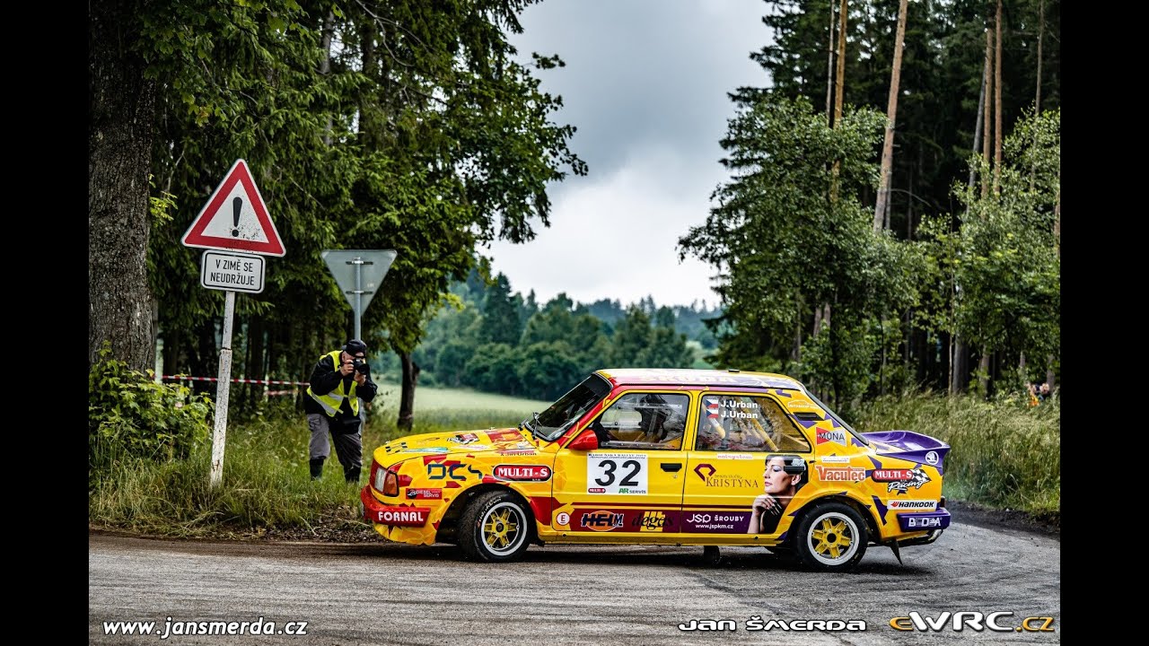 Rallye Radouň 2023 Urban & Urban Škoda 130 lr