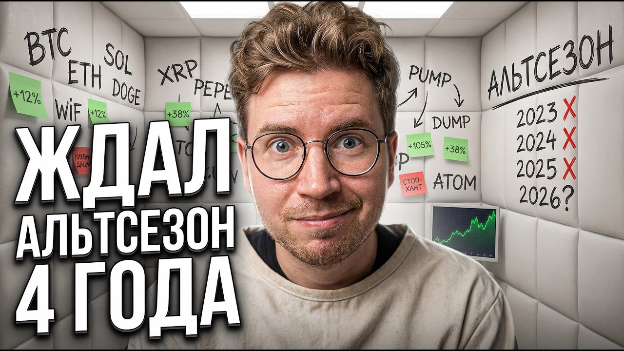 АЛЬТКОИНЫ: главная ловушка крипты. Доминация BTC — желаемое за действительное