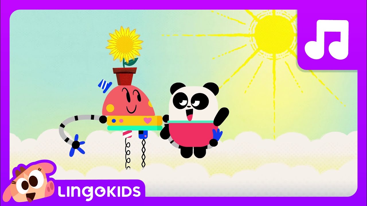 BABY BOT Knows the SUN ☀️ Cartoons for Kids | Lingokids | S1.E10