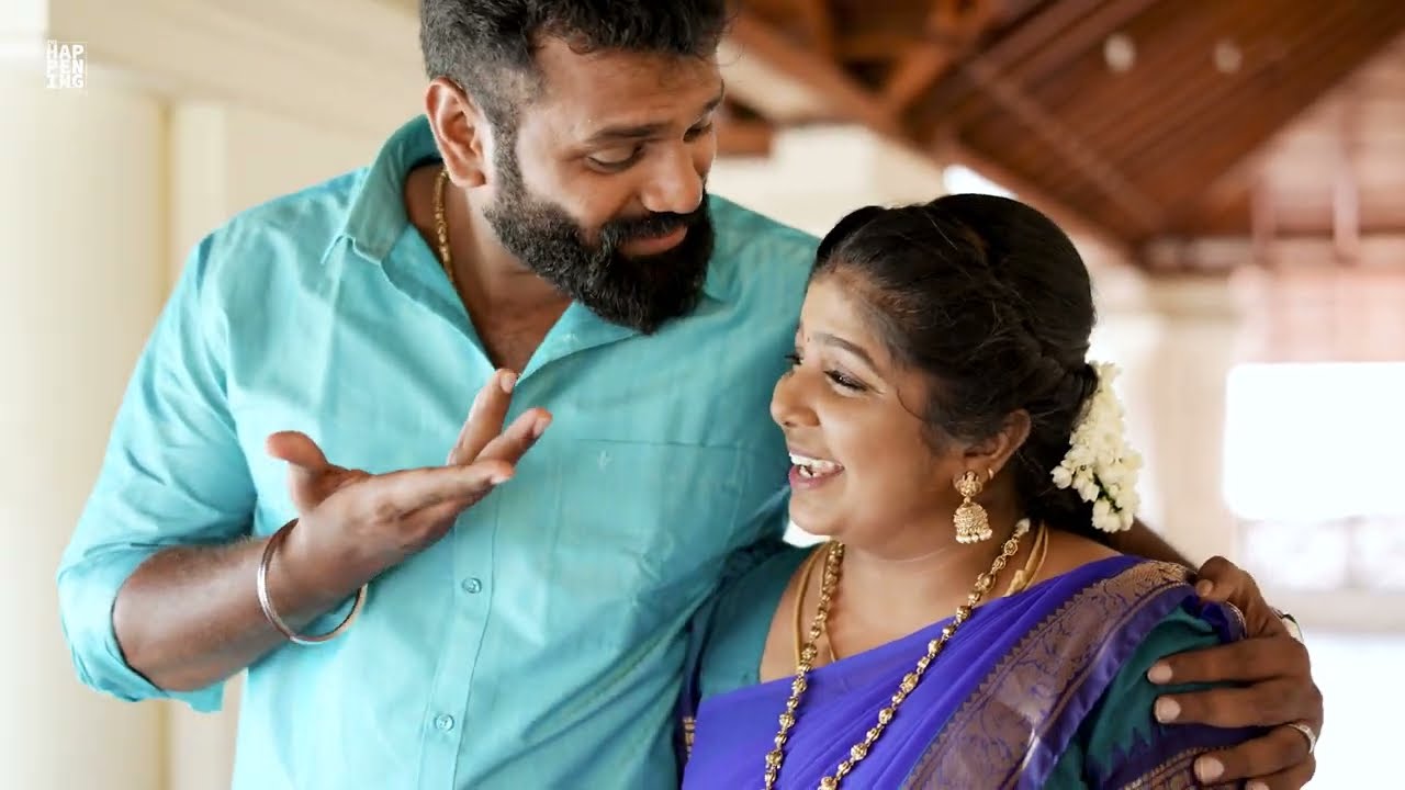 HARSHINI CHANDRU |  POST WEDDING | HIGHLIGHTS | COIMBATORE | THE HAPPENING STORY