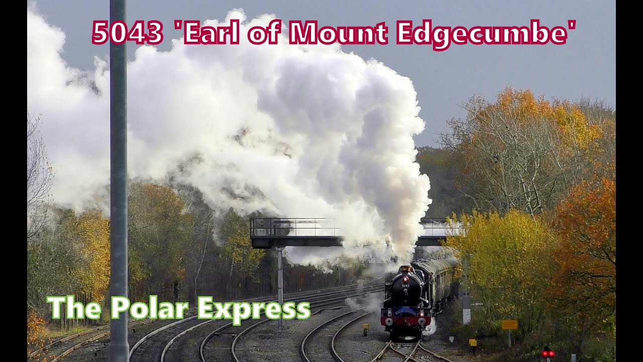 GREAT day chasing 'The EARL' !!! 5043 Earl of Mount Edgecumbe on the Polar Express 6th December 2025