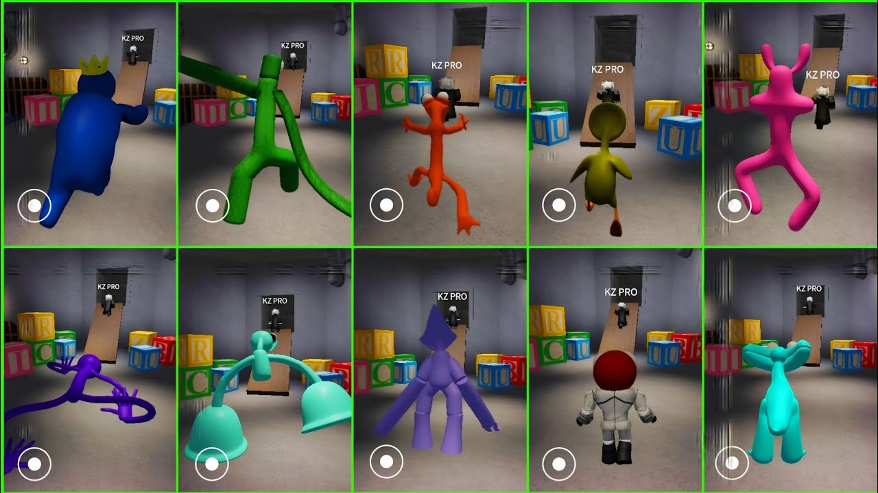 SCARIEST Rainbow Friends Roleplay! 😱 All Monsters + Final Scene