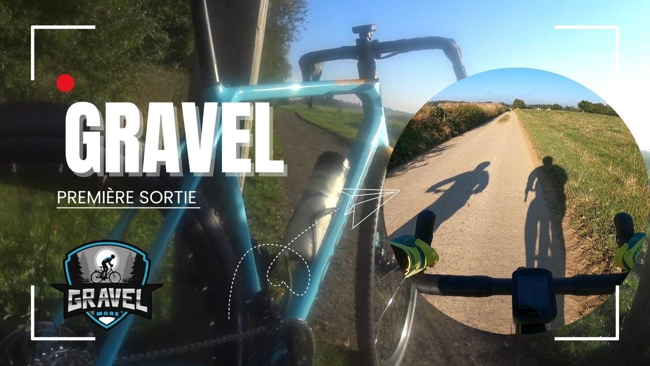Première sortie avec le Gravel l'ORBEA terra M30.