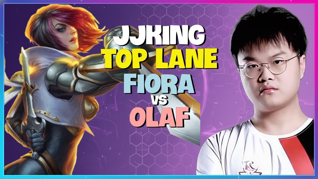 Rank 1 Fiora : JJking is CRUSHING the Super Server with DEVASTATING Mechanics