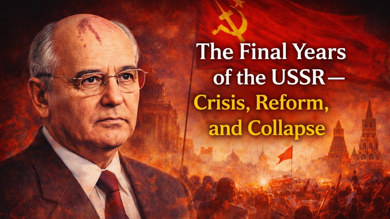 Последние годы СССР — кризис, реформы и распад.