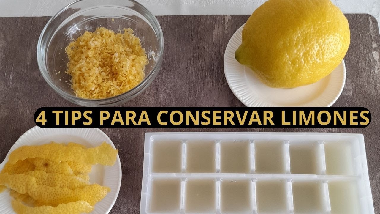 LIMONES... LA MEJOR MANERA🍋 DE  APROVECHAR  Y CONSERVAR... Sin que se pierda sus benefícios