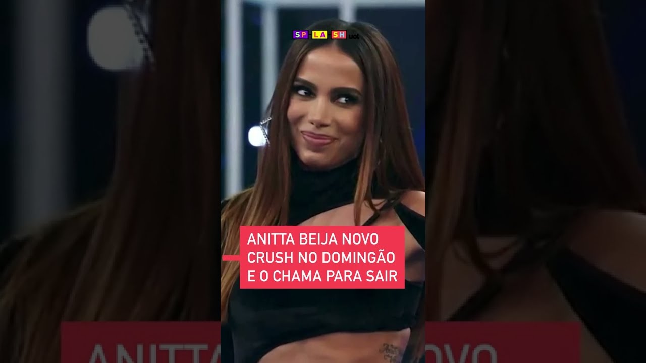 Vendada, Anitta beija novo crush no 