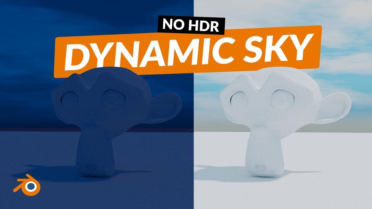 BLENDER GERÇEKÇİ GÖKYÜZÜ: HDR Görsellere Gerek Yok!