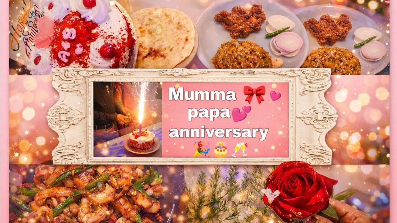 Mumma papa anniversary vlog 🎉🎂