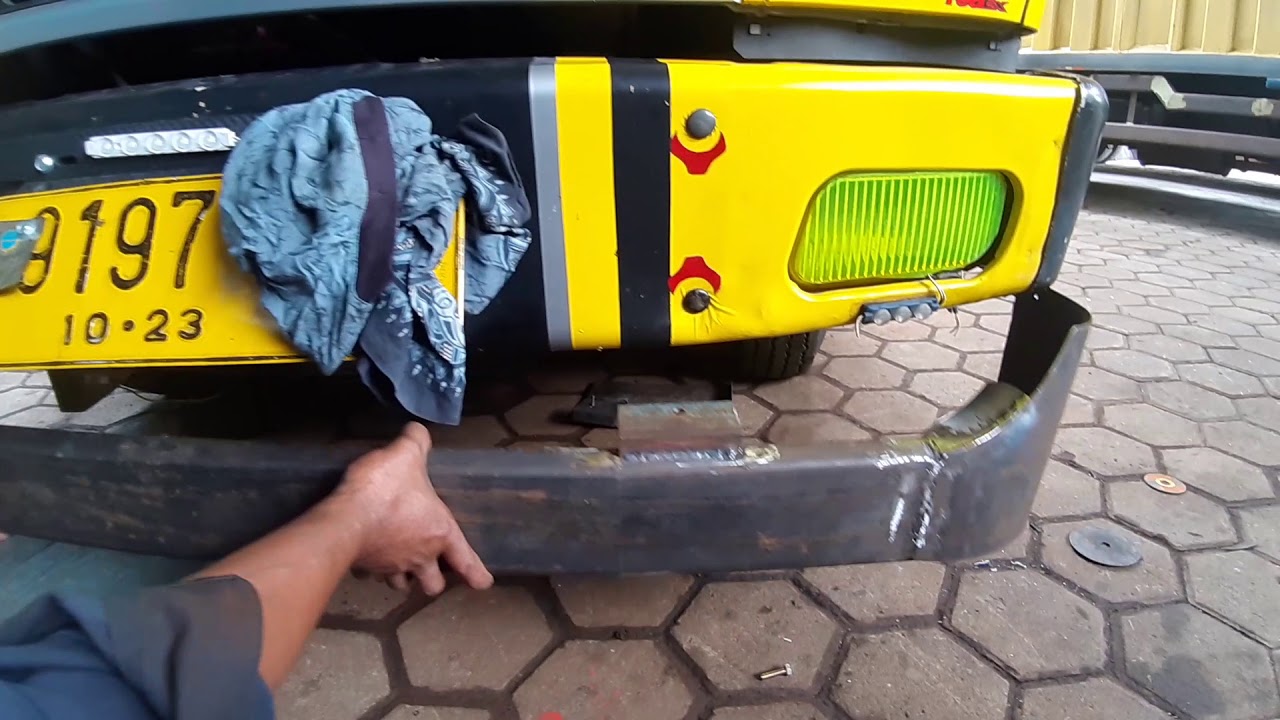 Bikin bemper tambahan