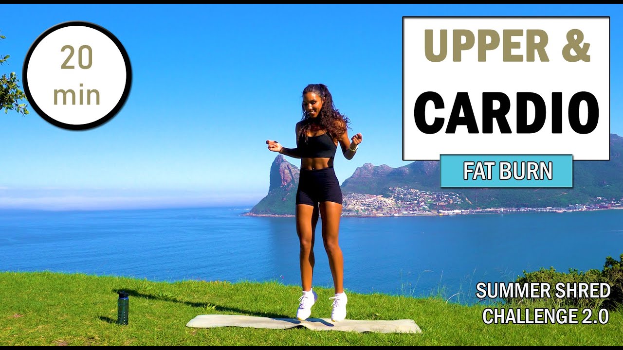 Day 20 - 20 min HIIT CARDIO and UPPER BODY Workout  | The Modern Fit Girl SUMMER SHRED CHALLENGE 2.0