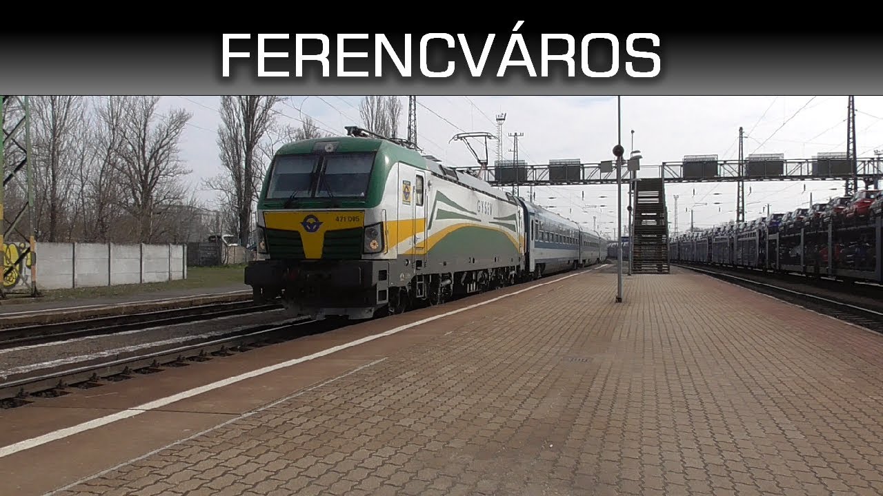 Vonatok Ferencvárosban / Trains in Ferencváros