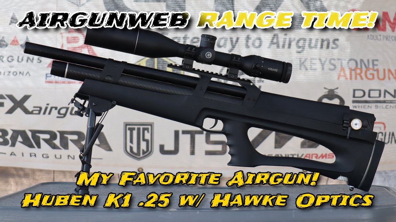 Why is the .25 Caliber Huben K1 currently my favorite airgun?  Let’s find out!