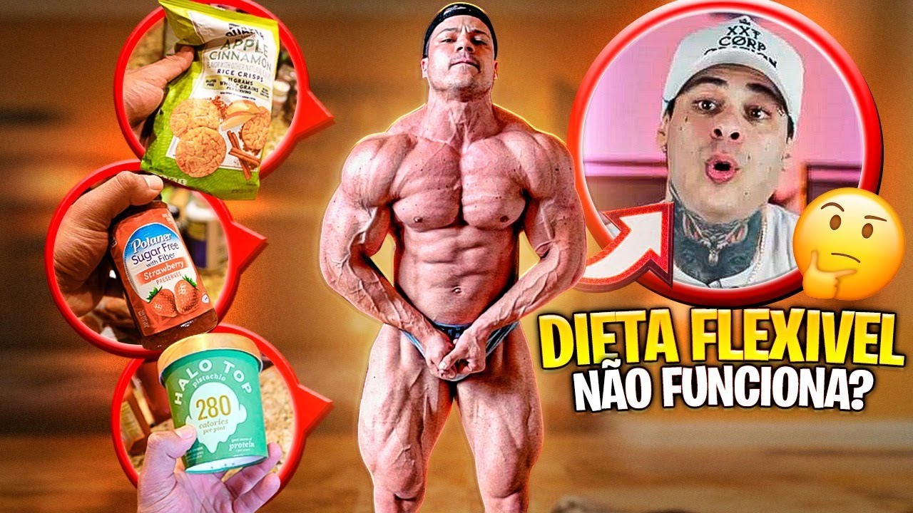 SECANDO AO EXTREMO COM DIETA FLEX&Iacute;VEL! 🍔*Leo Stronda n&atilde;o gostou*