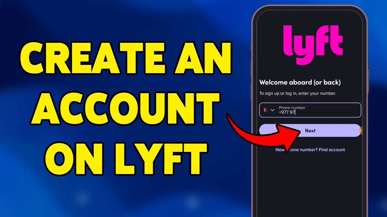 How To Create An Account On Lyft 2025 | Lyft App Sign Up/Registration Tutorial