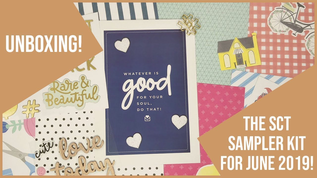 UNBOXING: The June 2019 SCT Sampler Kit!