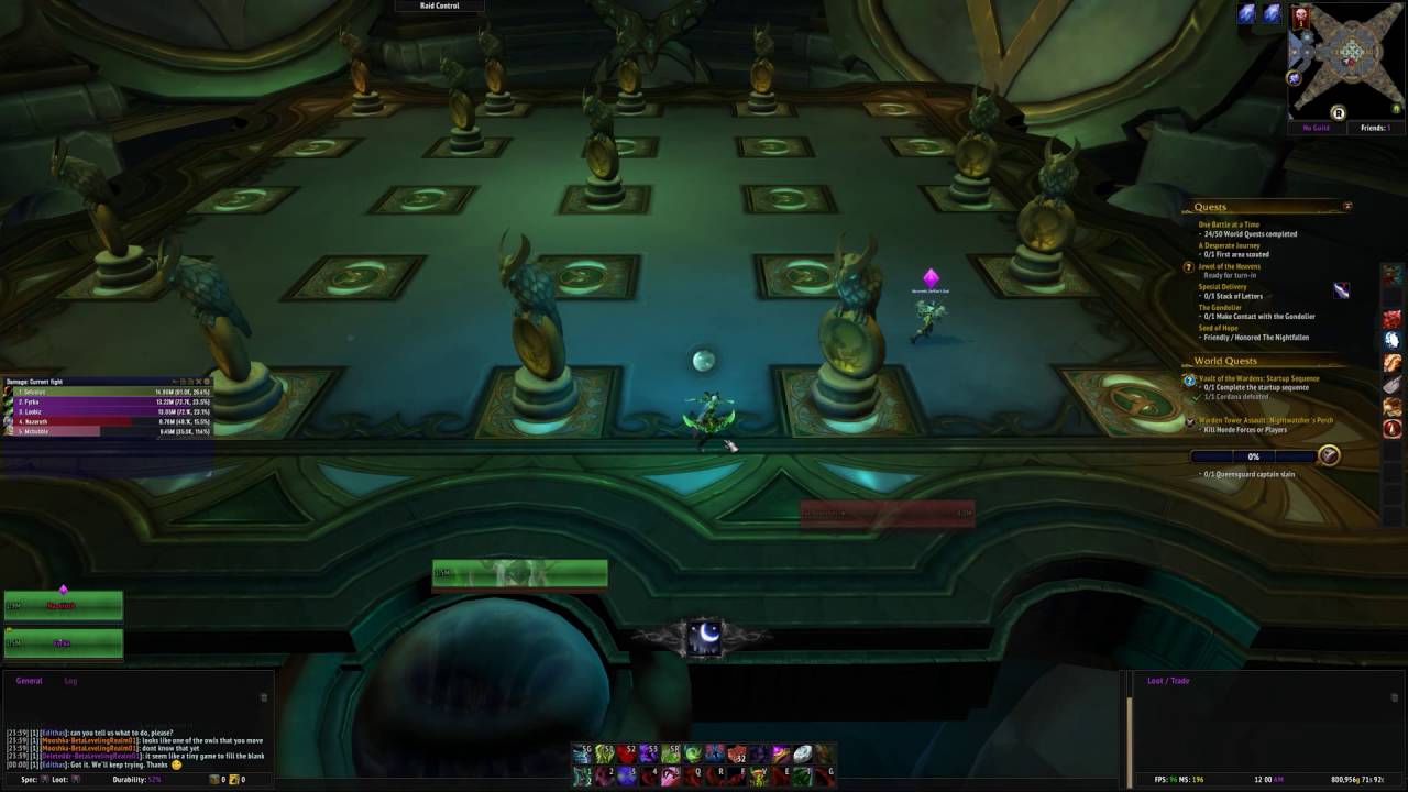 Vault of The Wardens Kirin Tor World Quest - Startup Sequence