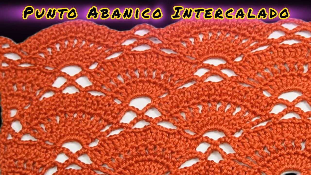 ✅Puntada a CROCHET o GANCHILLO super fácil