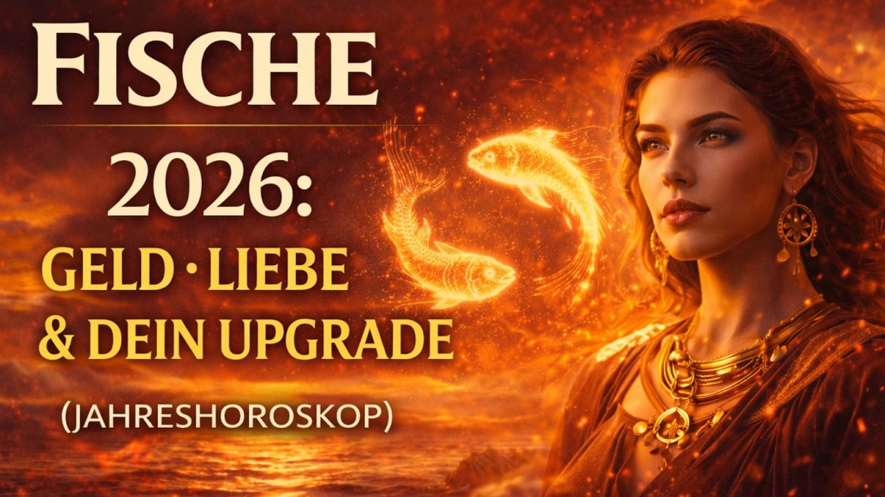 Fische 2026: Geld, Liebe & dein Upgrade (Jahreshoroskop)