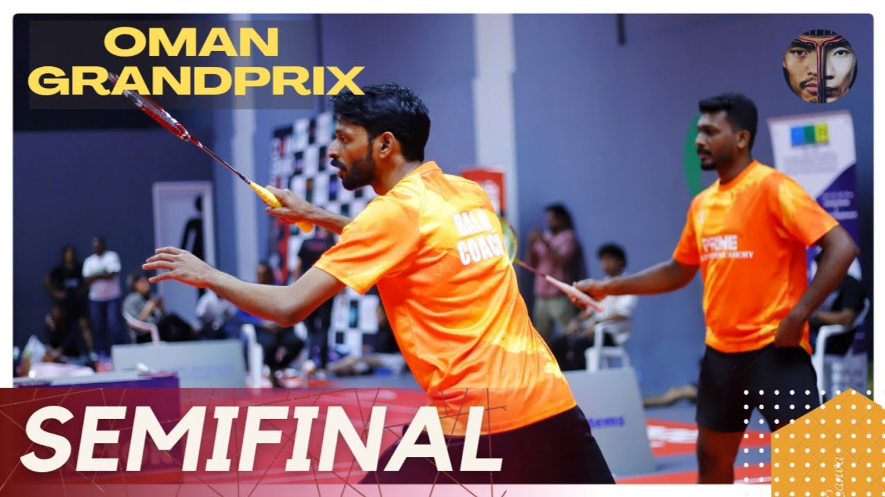 BALU/BENNET ANTONY VS SOMI/ABIYU:AMM OMAN GRAND PRIX BADMINTON TOURNAMENT