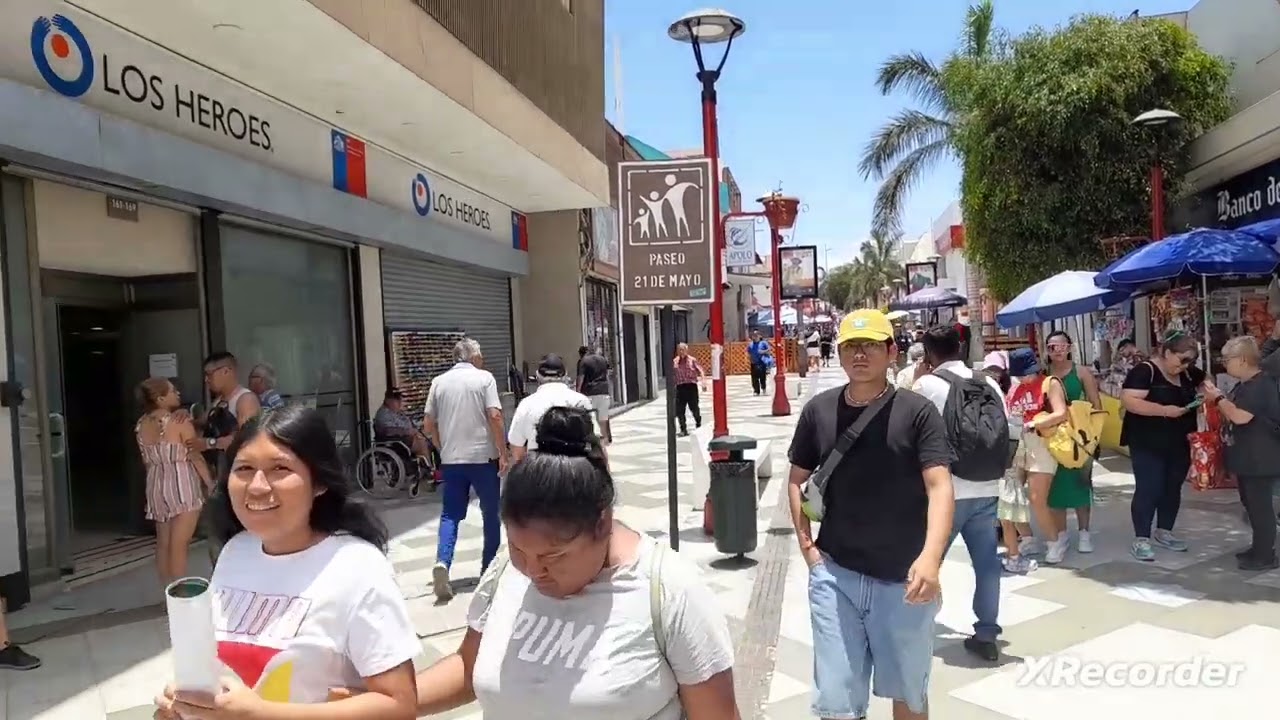 arica Chile 🇨🇱  visitando sus calles hermosas