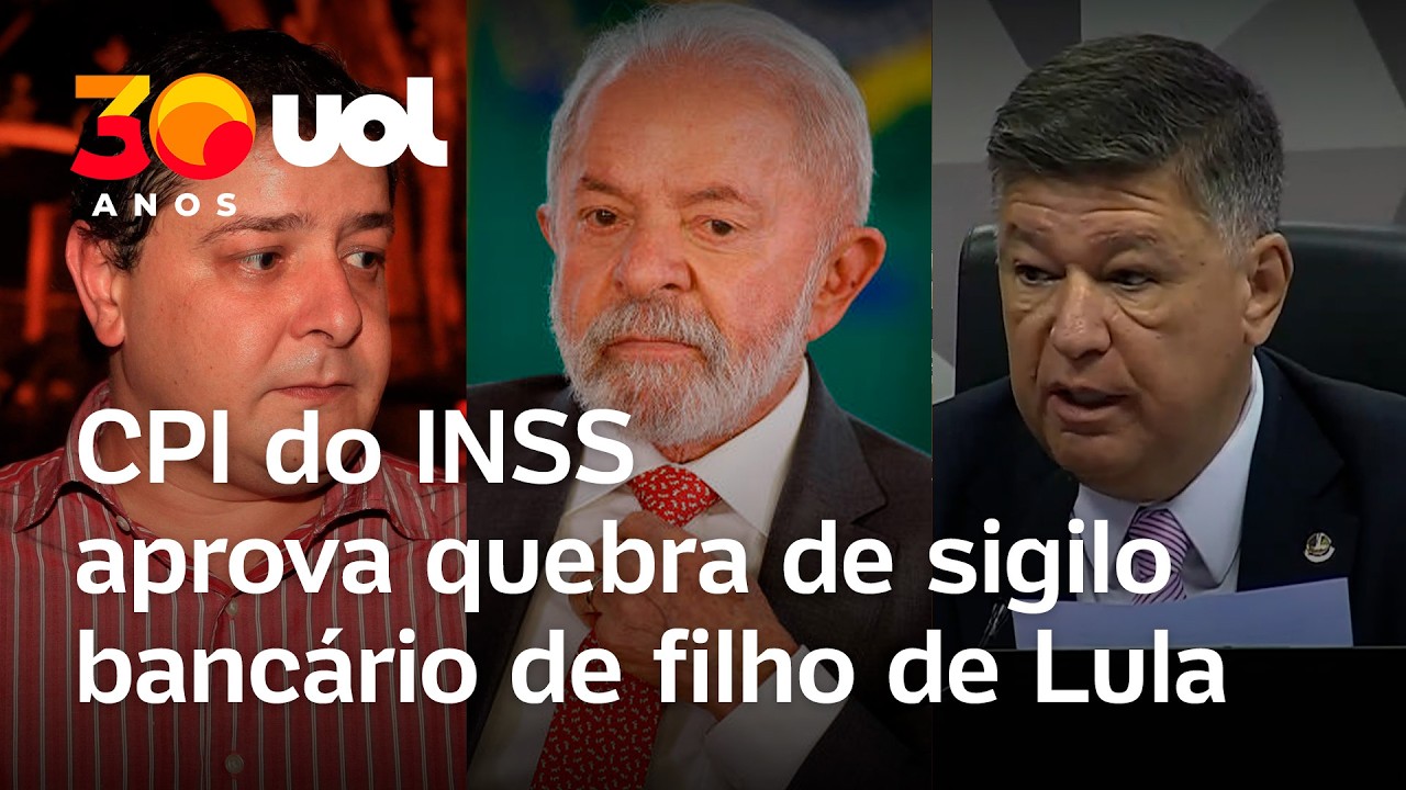 CPMI aprova quebra de sigilo de Lulinha, filho do presidente Lula, por suspeita de fraude no INSS