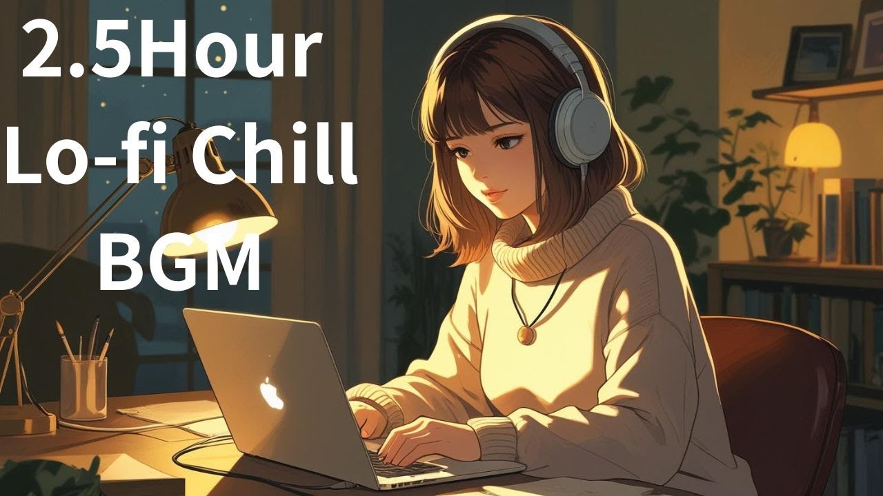 2.5Hour Lo-fi Chill Beats – Study, Work, Relax | 30 Instrumental Tracks