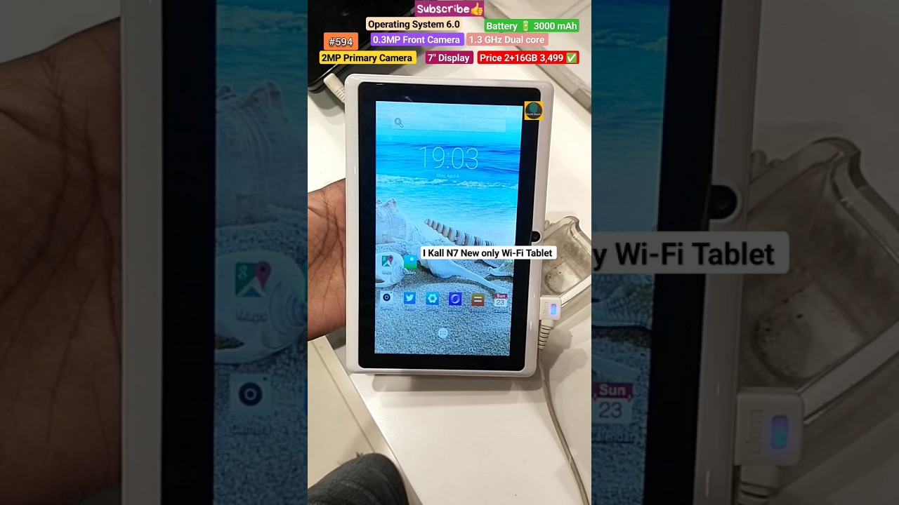 3,499 ka Tablet 🧐😱✅ [I Kall N7] #shorts #techszoom #tablet #tab #ikall #trendingshorts
