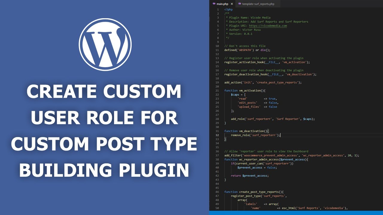 Create WordPress Custom User Role for Custom Post Type