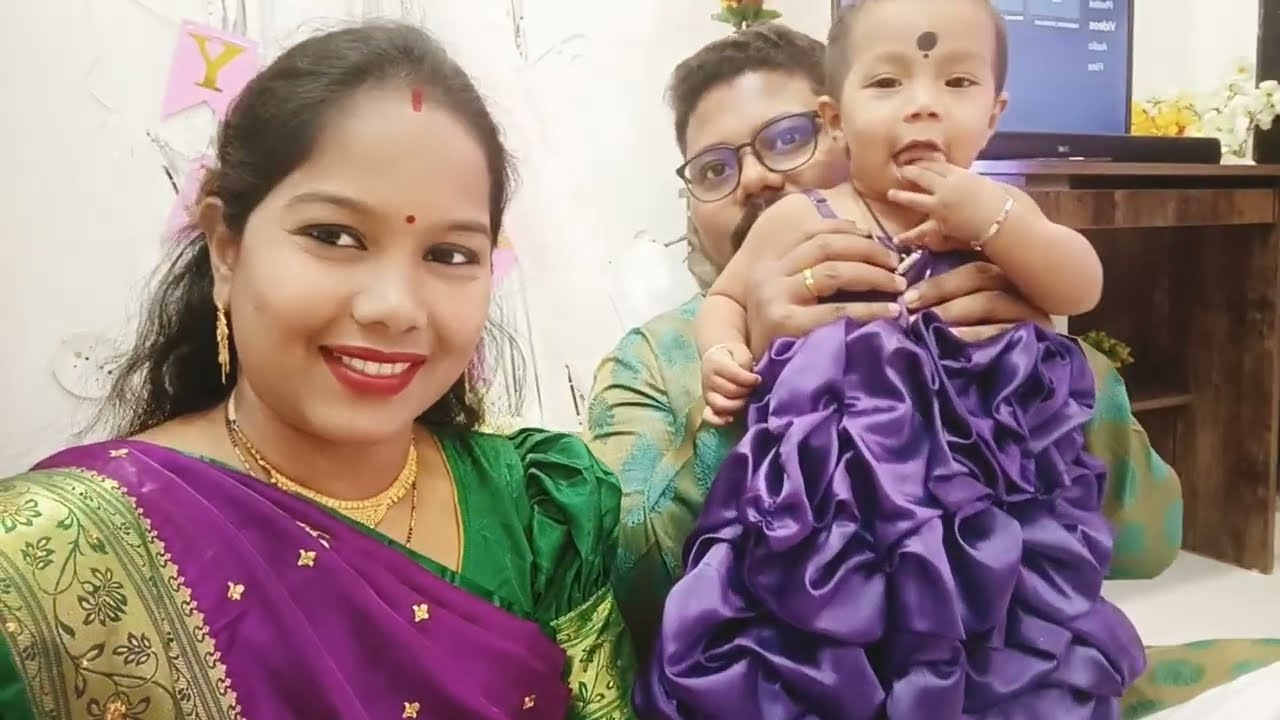 Bhumi's first birthday celebration at Burhanpur ❤️❤️