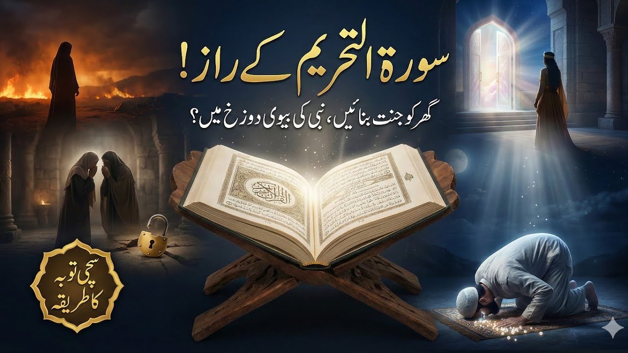 Surah Tahrim ke Raaz | Huzoor ﷺ Or Hazrat Ayesha | Hazrat Hafsa | Mian Biwi ke Raaz | Sialvi TV 