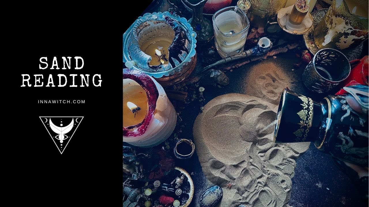 Amathomancy - Sand Reading For You - #innawitch #sand #divination