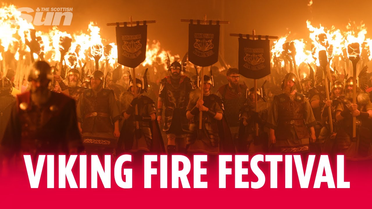 UP HELLY AA: Viking-Inspired Fire Festival Lights Up Shetland