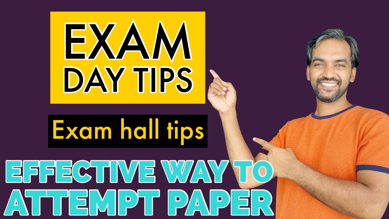 Exam Day Tips | Exam Hall Tips | Best way to Attempt paper | NEET Exam 2021