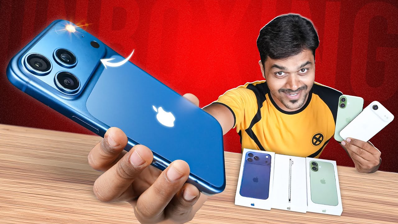 முடிச்சுரலாமா‼️  iPhone 17 Series📱 Unboxing 🔥 @MrPalamOfficial SHOCKED