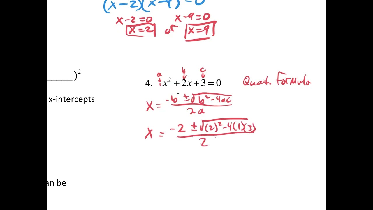Math 95- ch 9 review 