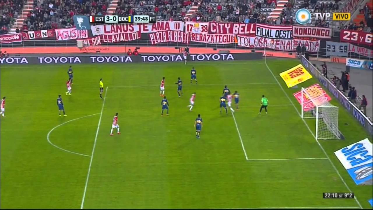 Estudiantes (LP) 3 - 1 Boca - Fecha 4 Torneo Transición 2014
